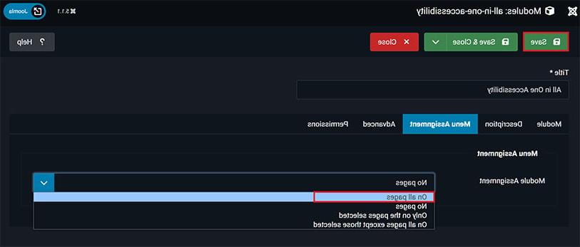 Joomla Ada网站可访问性