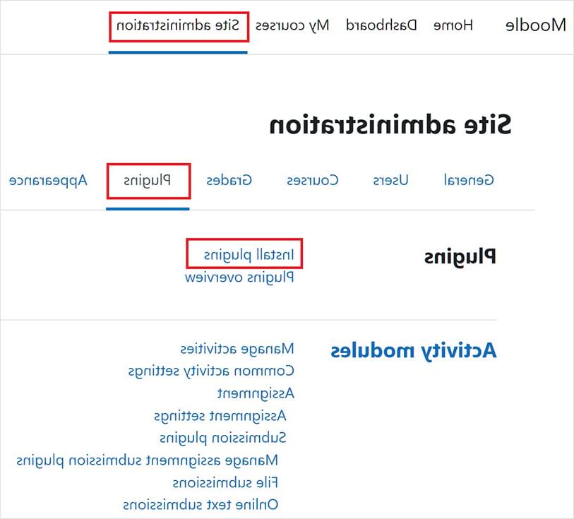 启用Moodle网站的可访问性