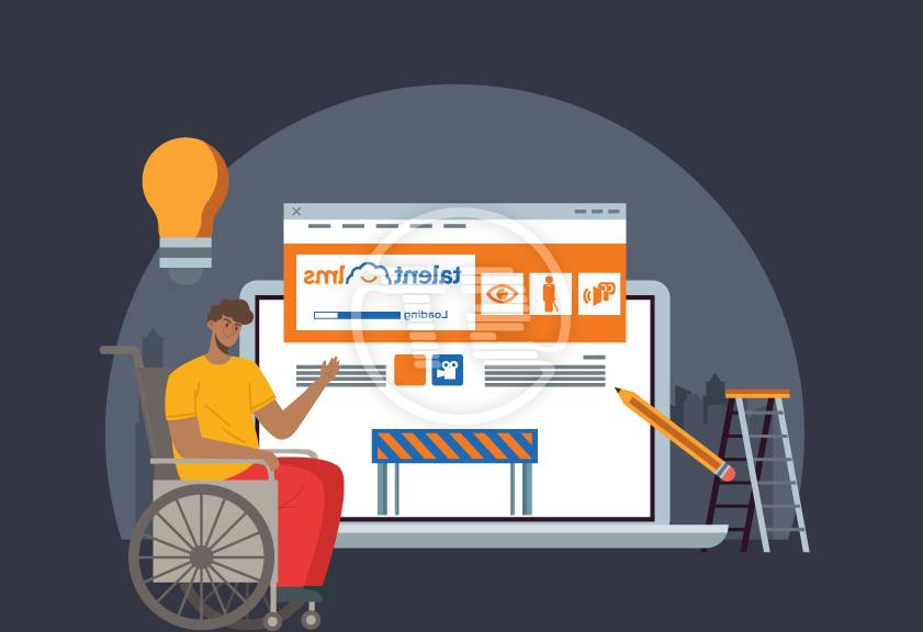 talentlms web accessibility widget